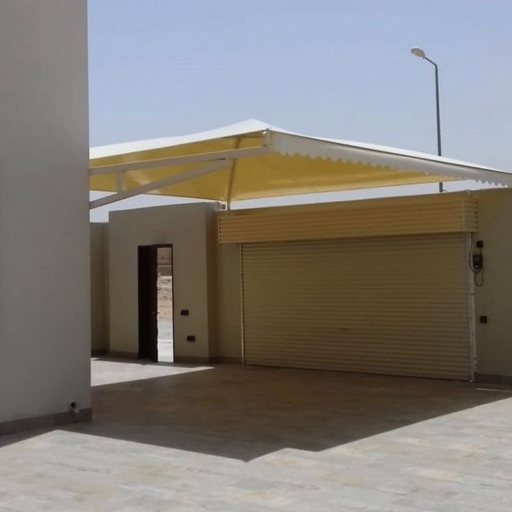 مظلات بدون أعمدة